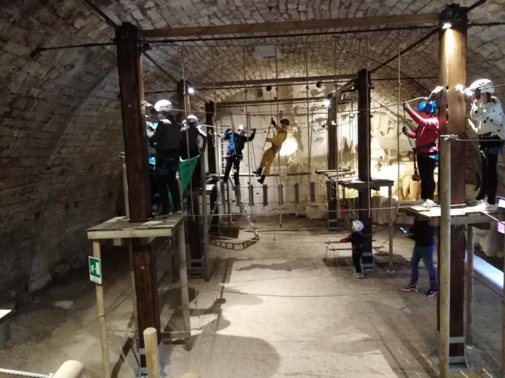 Percorso avventura sotterraneo a Narni