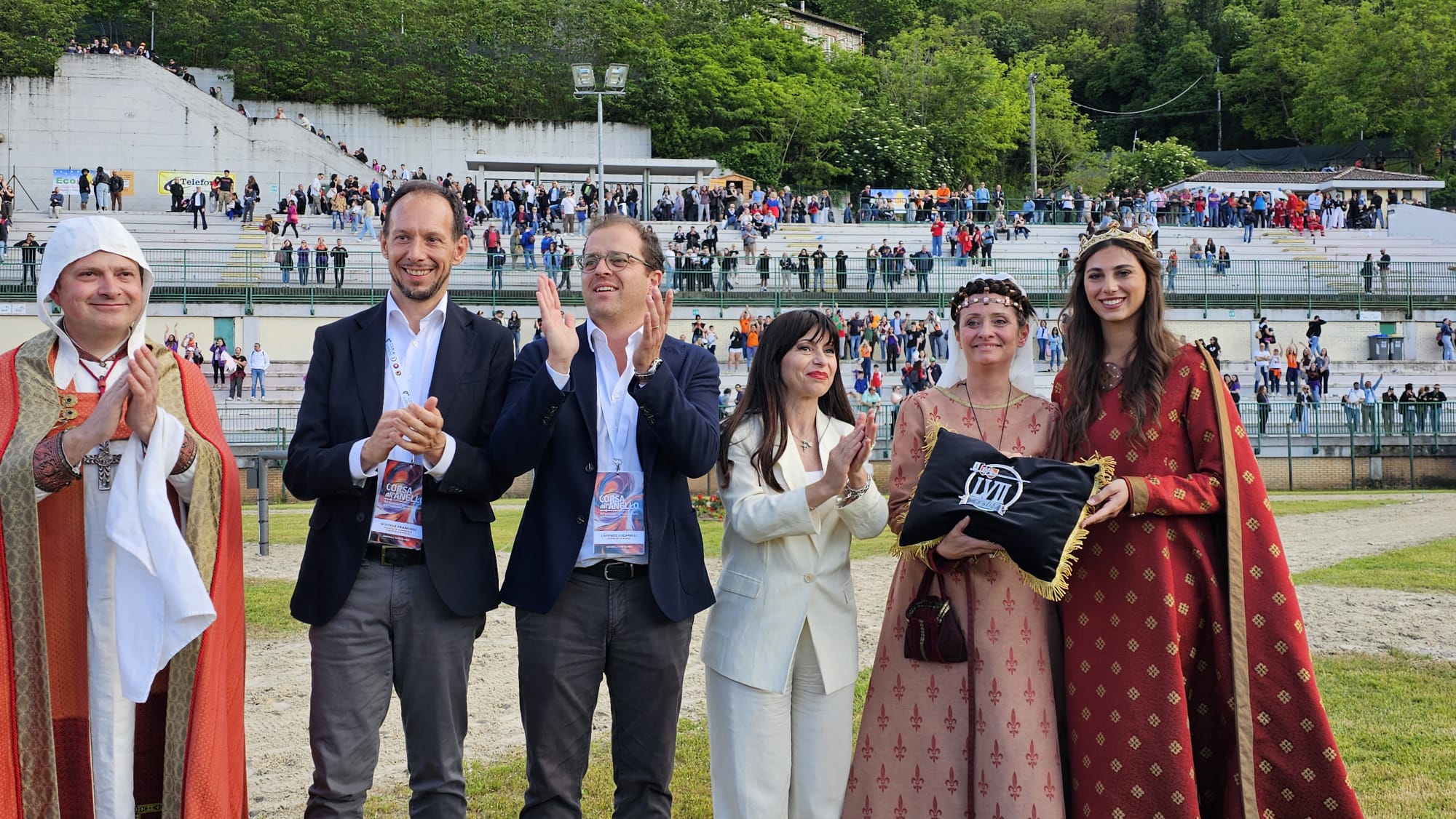 IL CAMPO DE LI GIOCHI DI NARNI SI COLORA DI ARANCIO VIOLA CON LA VITTORIA DI SANTA MARIA
